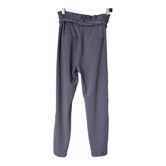 VERO Moda Grey Belted Pants Size S - Picture 2 of 5